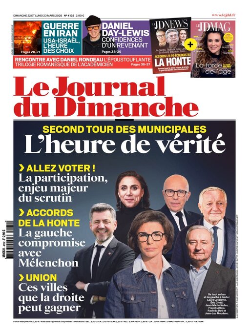 Title details for Le Journal du dimanche by Lagardere Media News - Available